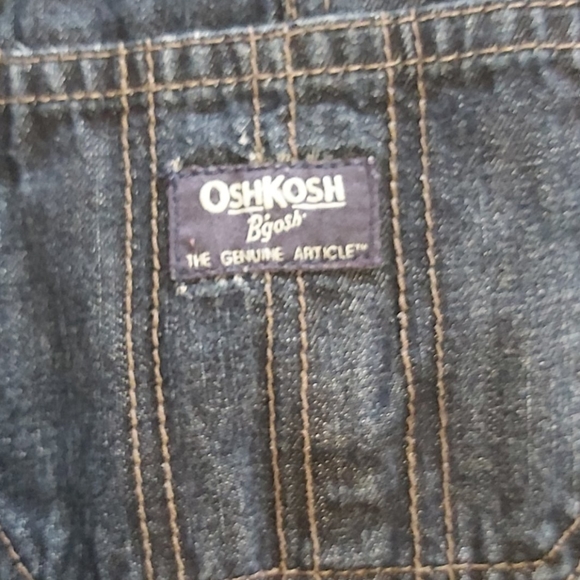Oshkosh Flannel Lined Overalls - Picture 3 of 5